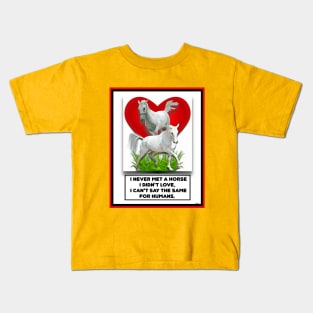 MAY THE HORSE BE WITH YOU Kids T-Shirt